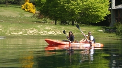 Kayak Atlantik Modelo Triplo con 2 Remos - Ferreteria Industrial Aguilar