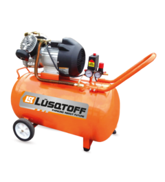 Compresor de Aire Bicilindrico Lusqtoff LC-40100 4hp 100 Litros