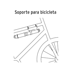 Inflador Manual Truper para Bicicleta 75 PSI 11997 - comprar online