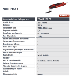 Multicortadora Eléctrica Einhell TE-MG 200 CE 200w - comprar online