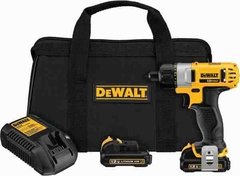 Atornillador de Impacto Dewalt DCF610S2 12v Litio c/Baterias y Bolso - comprar online