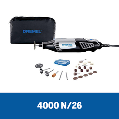 Mini Torno Dremel 4000 26 Accesorios C/Bolso