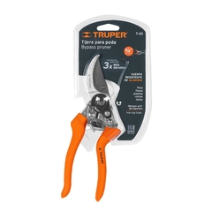 Tijera para poda Truper 8" de aluminio cuchilla de paso 18453 - comprar online