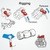 Gancho Jiffy Tie de Clamcleat x 6 (CL806) - comprar online
