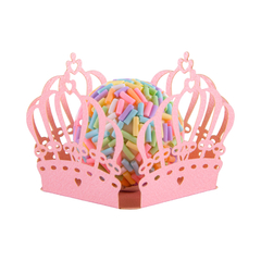 Kit com 10 Forminhas para doces M14 Realeza Princesa Príncipe