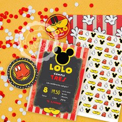 KIT IMPRIMIBLE MICKEY MOUSE