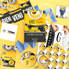 Kit imprimible Minions