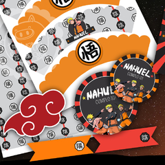 Kit imprimible Naruto - comprar online