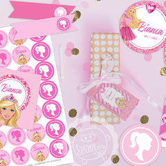 Kit imprimible Barbie Fashion - comprar online