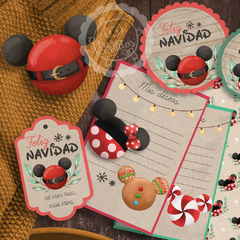 KIT IMPRIMIBLE NAVIDAD DISNEY - comprar online