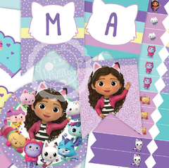 Kit imprimible La Casa de muñecas Gabby - comprar online