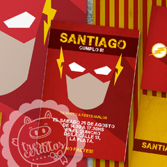 Kit imprimible Flash superheroe - comprar online
