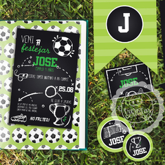 Kit imprimible fútbol - comprar online