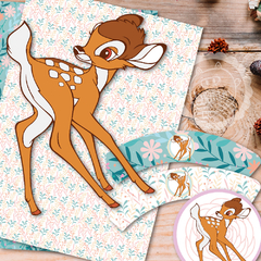 Kit imprimible Bambi en internet