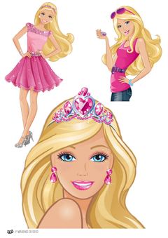 Kit imprimible Barbie Fashion en internet