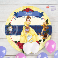 Bella | Banner circular 120cm | PDF nombre editable