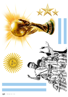 KIT IMPRIMIBLE Argentina Tri Campeón en internet