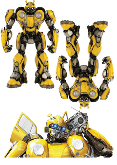 Kit imprimible Bumblebee Transformers