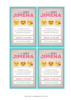 KIT IMPRIMIBLE EMOJIS - comprar online