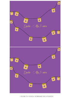 Kit imprimible Rapunzel Enredados - Tres Cerditos Kits Imprimibles