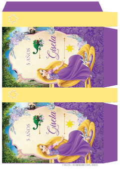 Imagen de Kit imprimible Rapunzel Enredados