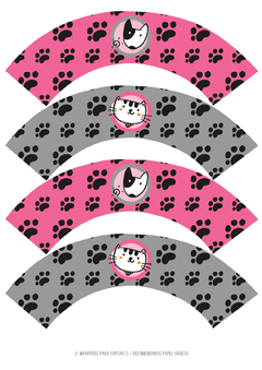 Kit imprimible perros, gatos y panda - tienda online