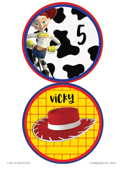 Kit imprimible Jessie Toy Story - comprar online