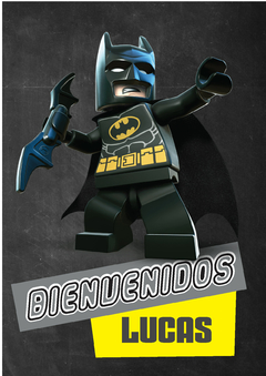 Kit imprimible Batman Lego en internet