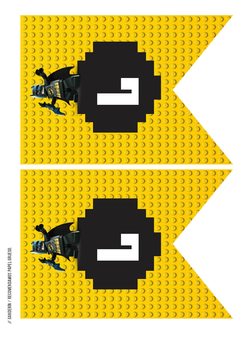 Kit imprimible Batman Lego - Tres Cerditos Kits Imprimibles