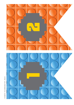 Imagen de Kit imprimible Lego movie