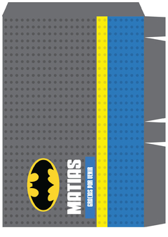 Kit imprimible Superheroes Lego - Tres Cerditos Kits Imprimibles