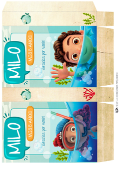 Kit imprimible Luca Movie Pixar - tienda online