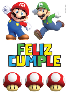 KIT IMPRIMIBLE SUPER MARIO BROS - tienda online