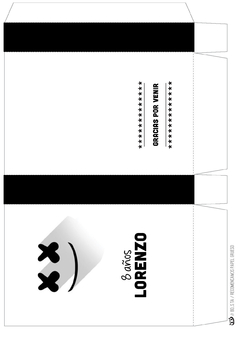 Kit imprimible Marshmallow Fortnite - Tres Cerditos Kits Imprimibles