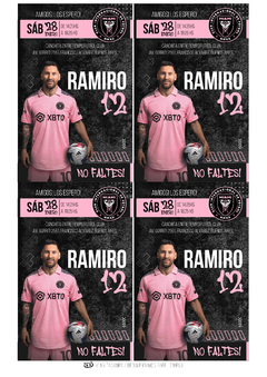 Kit imprimible Messi Inter Miami | PDF editable - Tres Cerditos Kits Imprimibles