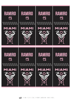 Imagen de Kit imprimible Messi Inter Miami | PDF editable
