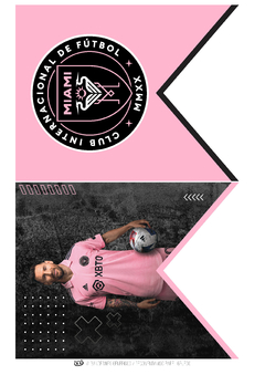 Kit imprimible Messi Inter Miami | PDF editable en internet