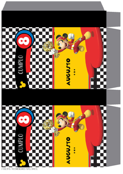 Kit imprimible Mickey sobre ruedas en internet