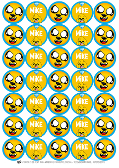 Kit imprimible Mikecrack