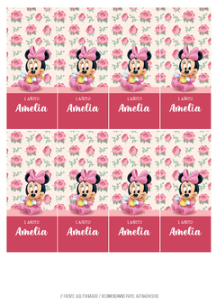 Kit imprimible Minnie Baby Disney - tienda online