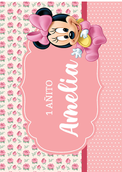 Kit imprimible Minnie Baby Disney en internet