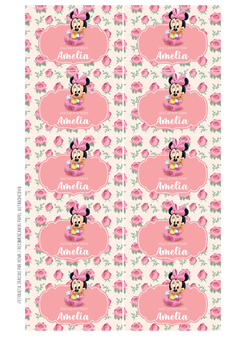 Kit imprimible Minnie Baby Disney