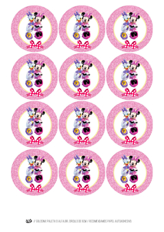 Kit imprimible Minnie bowtique - comprar online