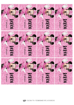 Kit imprimible Minnie bowtique en internet