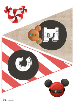 KIT IMPRIMIBLE NAVIDAD DISNEY - comprar online