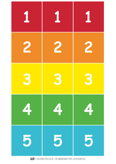 KIT IMPRIMIBLE Number Blocks