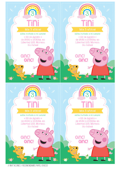 KIT IMPRIMIBLE Peppa Pig - Tres Cerditos Kits Imprimibles