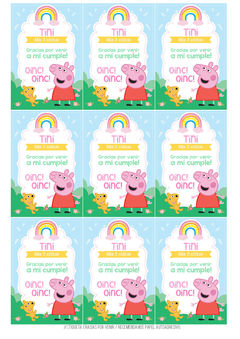 KIT IMPRIMIBLE Peppa Pig - Tres Cerditos Kits Imprimibles