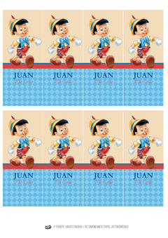 Kit imprimible Pinocchio - tienda online