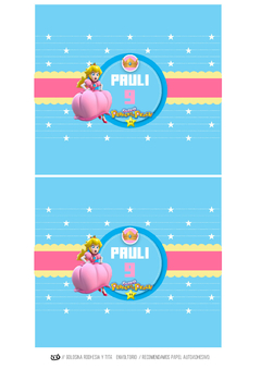 Imagen de KIT IMPRIMIBLE Princesa Peach Super Mario
